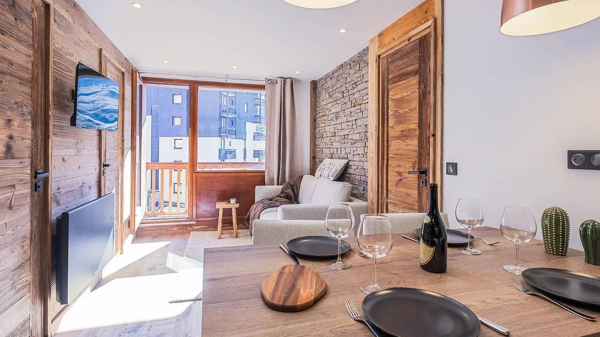 Appartement Renove, Skis Aux Pieds, Wifi, 2 Pieces - Fr-1-502-407 Tignes